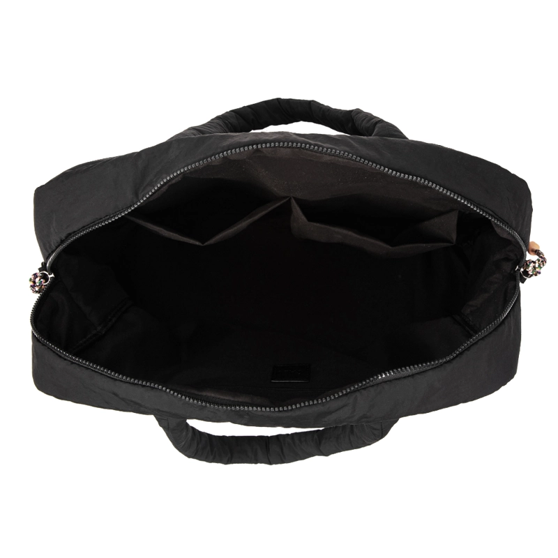 BOLSO DE VIAJE BEATRICE ACOLCHADO NEGRO CALU - 3