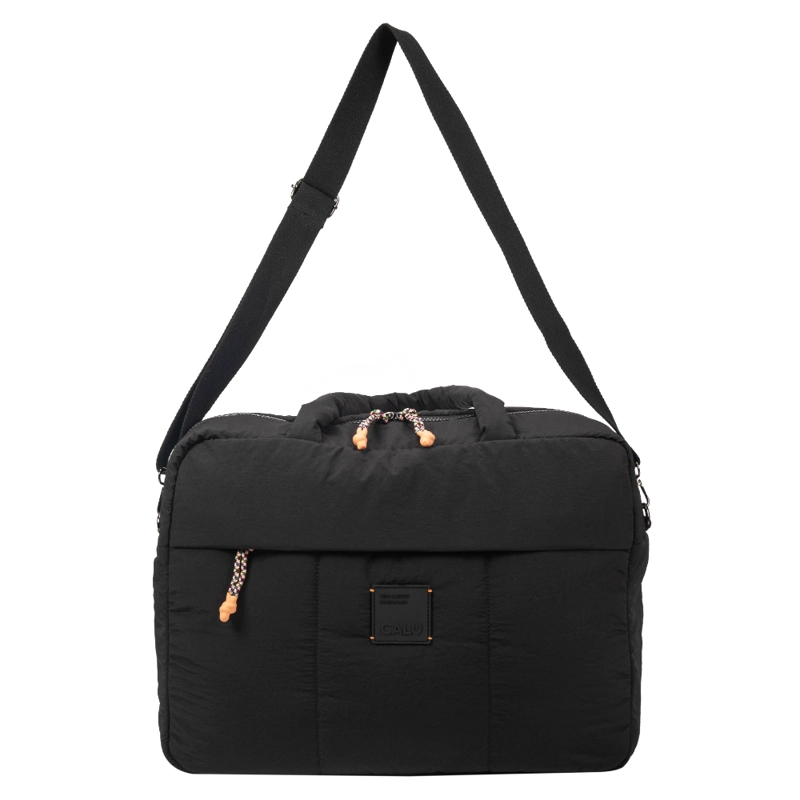 BOLSO DE VIAJE BEATRICE ACOLCHADO NEGRO CALU - 4