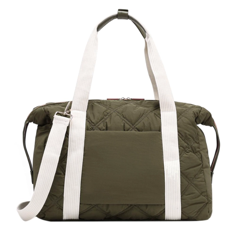 CARTERA BANDOLERA PEQUEÑA ALICIA VERDE CALU - 5