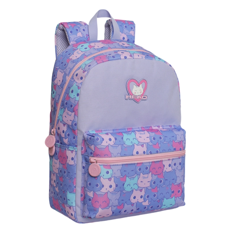 PACK KIDS NIÑA (X3) MEOW LILA HEAD - 2