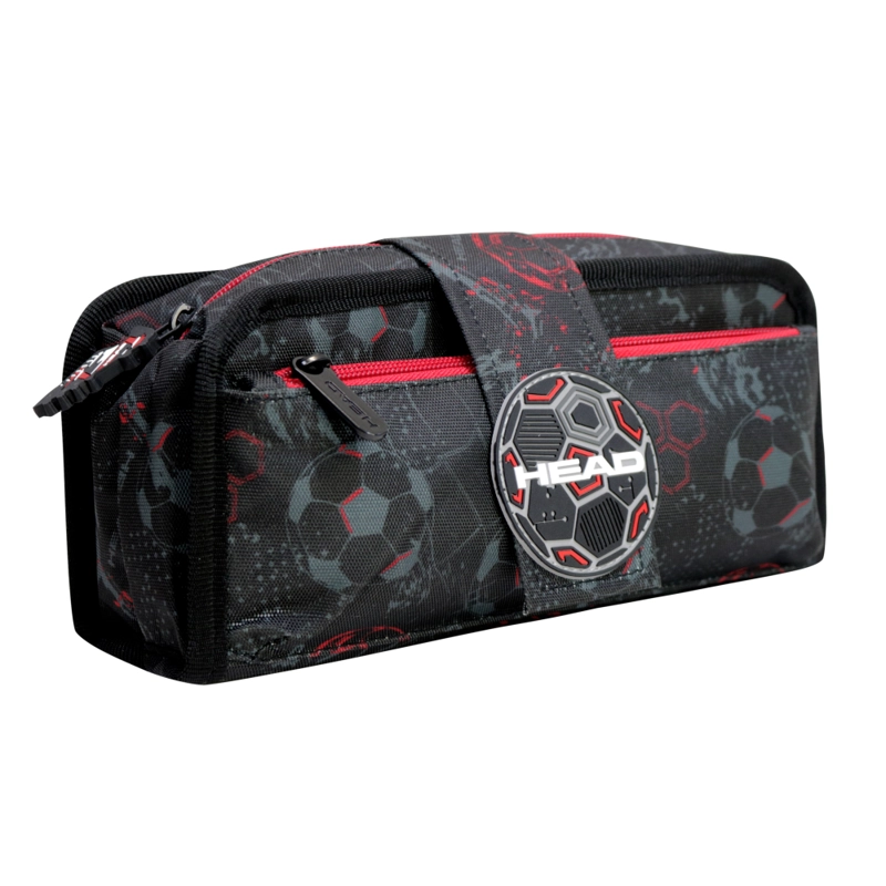 ESTUCHE INFANTIL NIÑO CHERRY FUTBOL NEGRO HEAD - 1