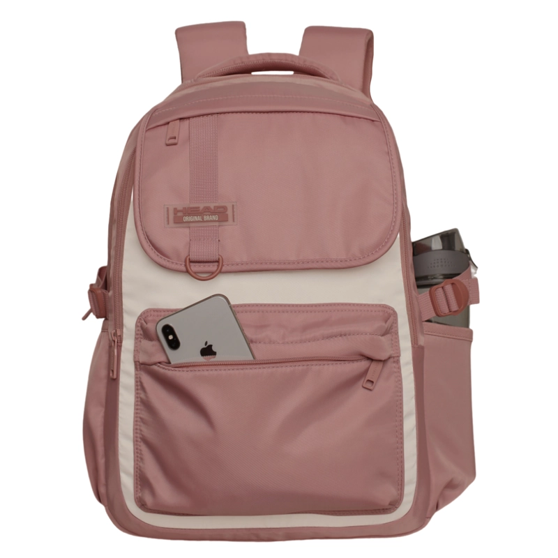 MOCHILA MUJER QASHQAI BLOCK ROSADO HEAD - 2