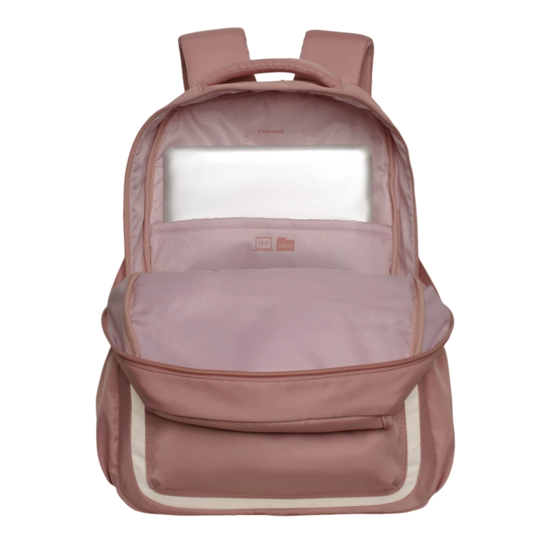 MOCHILA MUJER QASHQAI BLOCK ROSADO HEAD - 4