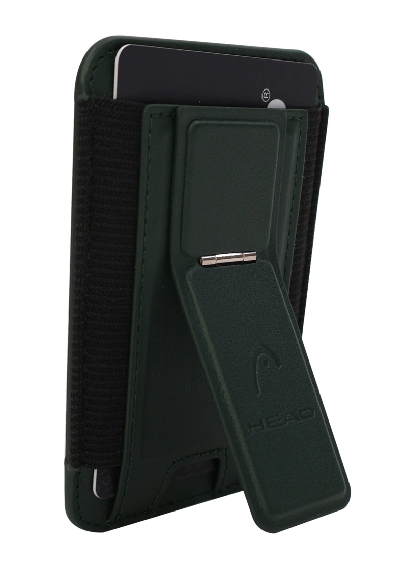 BILLETERA TARJETERO ELASTICO MAGNE TICO BOXTER VERDE HEAD - 3