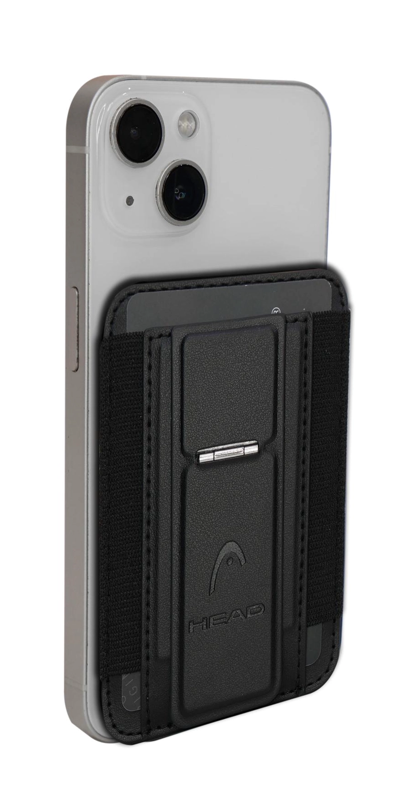 BILLETERA TARJETERO MAGNE TICO MAGSAFE CAYMAN NEGRO HEAD - 2