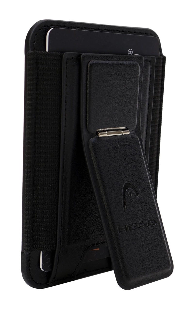 BILLETERA TARJETERO MAGNE TICO MAGSAFE CAYMAN NEGRO HEAD - 5