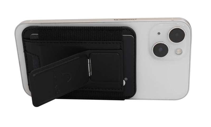 BILLETERA TARJETERO MAGNE TICO MAGSAFE CAYMAN NEGRO HEAD - 6