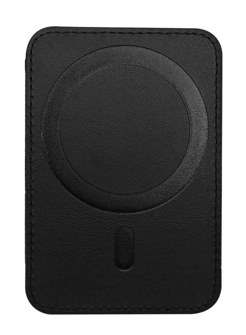 BILLETERA TARJETERO MAGNE TICO MAGSAFE CAYMAN NEGRO HEAD - 7