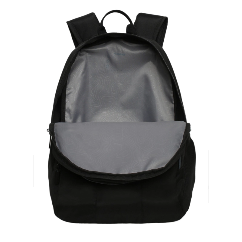 MOCHILA COMPACTA CHIRON NEGRO TURQUESA HEAD - 3
