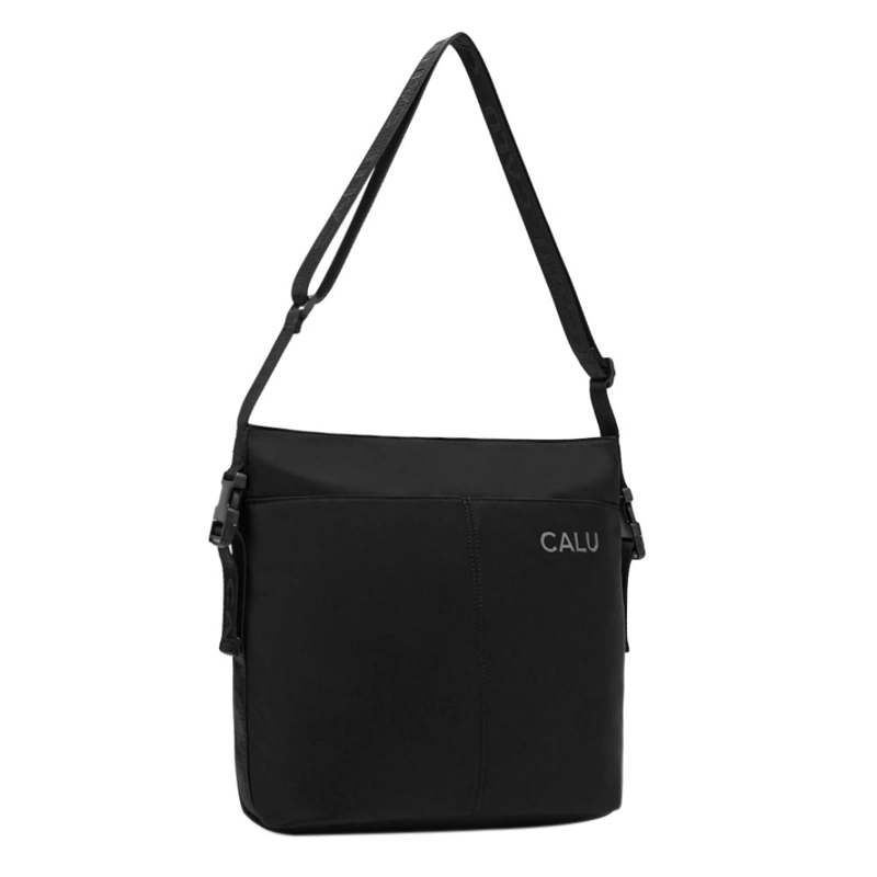 CARTERA BANDOLERA MUJER LUPE NEGRO CALU - 1