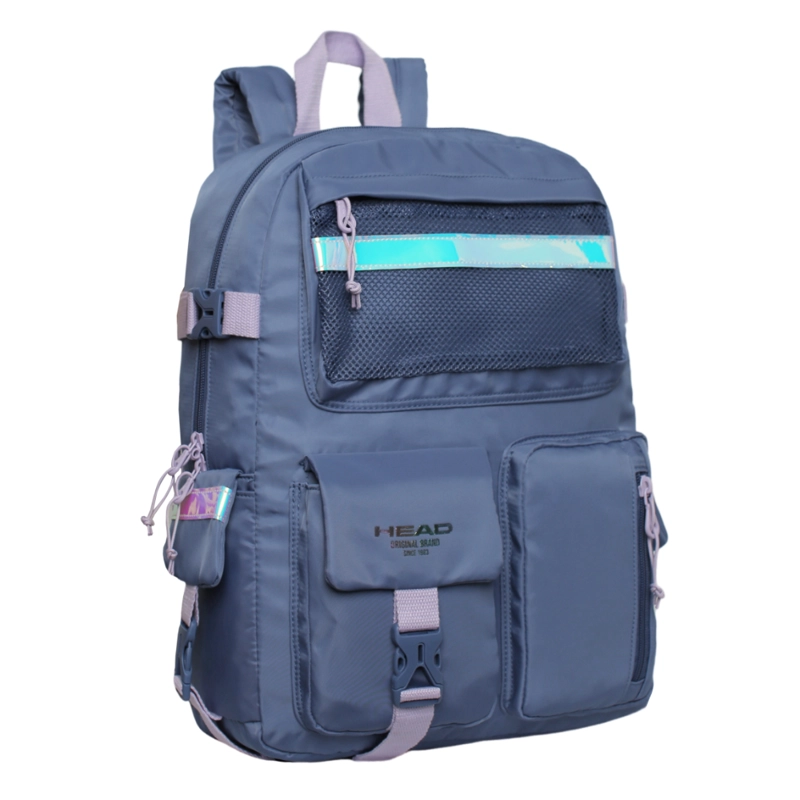 MOCHILA MUJER KAWAII ESCALADE HOLOGRAFICA LAVANDA HEAD - 1