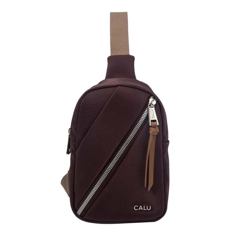 BOLSO PEQUEÑO CROSSBODY MEG BURDEO CALU - 2