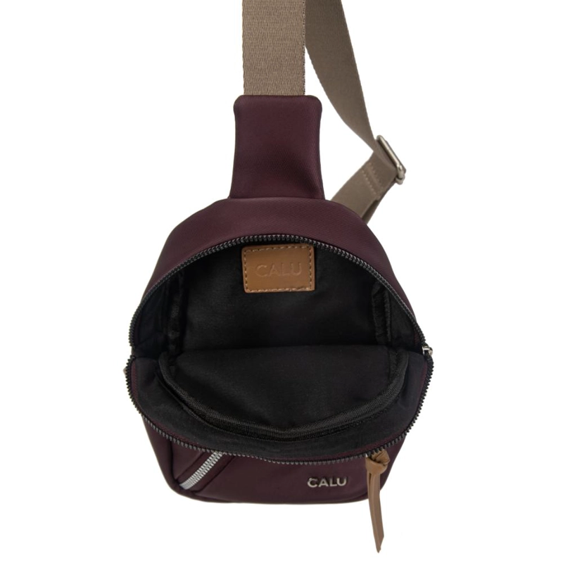 BOLSO PEQUEÑO CROSSBODY MEG BURDEO CALU - 3