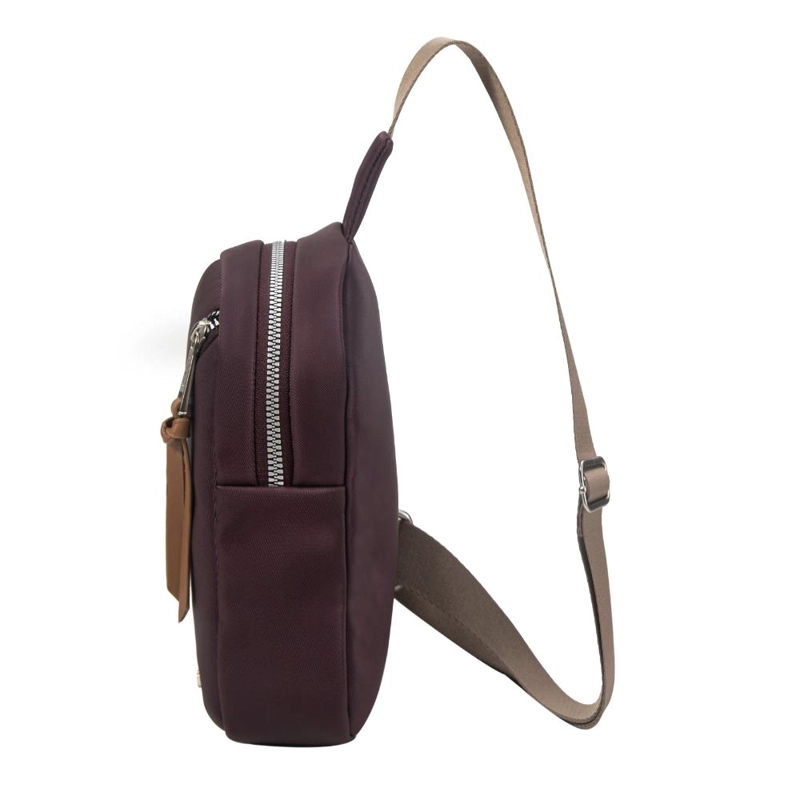 BOLSO PEQUEÑO CROSSBODY MEG BURDEO CALU - 4