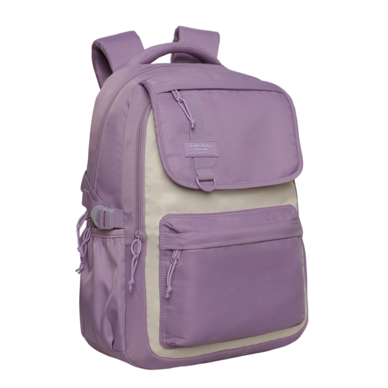 MOCHILA MUJER QASHQAI COLOR BLOCK LILA HEAD - 1