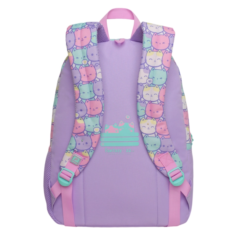MOCHILA INFANTIL NIÑA FANTASY NEW GATOS PASTEL HEAD - 5