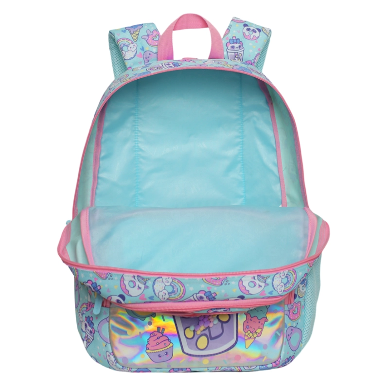 MOCHILA INFANTIL NIÑA FANTASY SWEET CANDY MENTA HEAD - 3