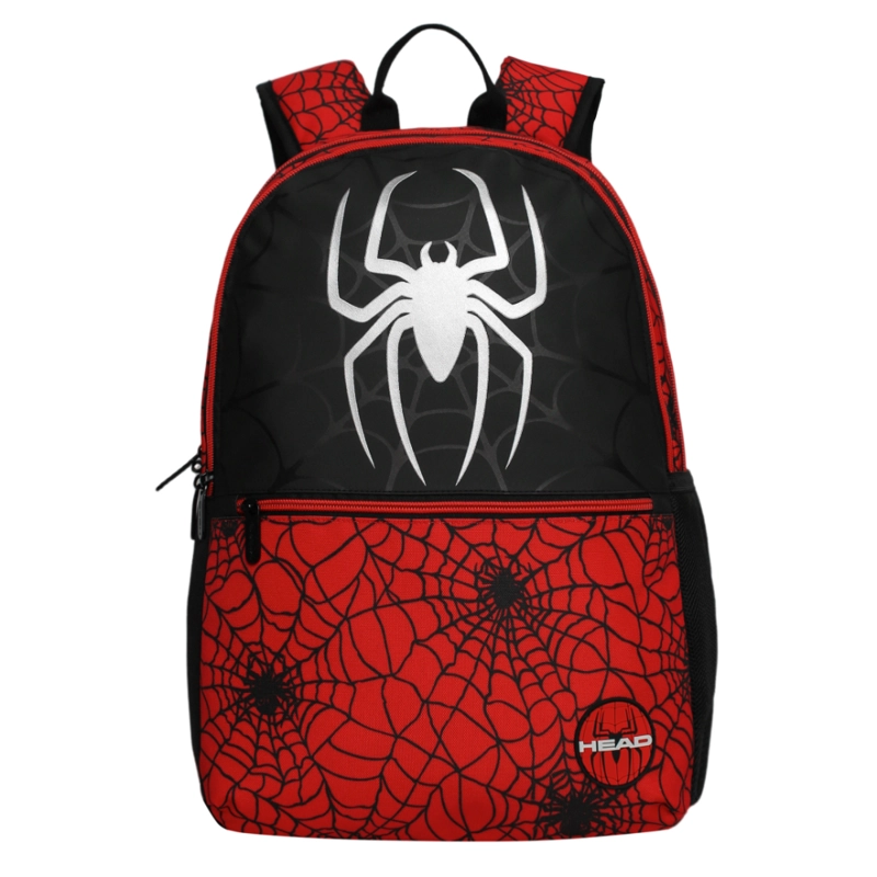 MOCHILA INFANTIL NIÑO BALLOON ARAÑA ROJO HEAD - 2