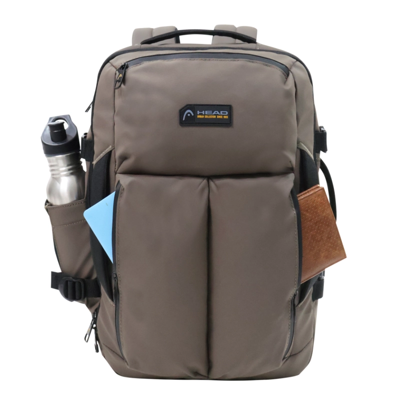 MOCHILA DE VIAJE EXPANDIBLE SHARK WATERPROOF CAFE HEAD - 3