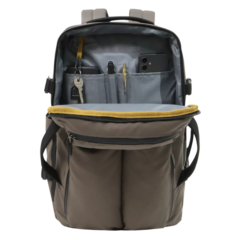 MOCHILA DE VIAJE EXPANDIBLE SHARK WATERPROOF CAFE HEAD - 4