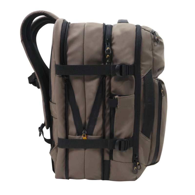 MOCHILA DE VIAJE EXPANDIBLE SHARK WATERPROOF CAFE HEAD - 7