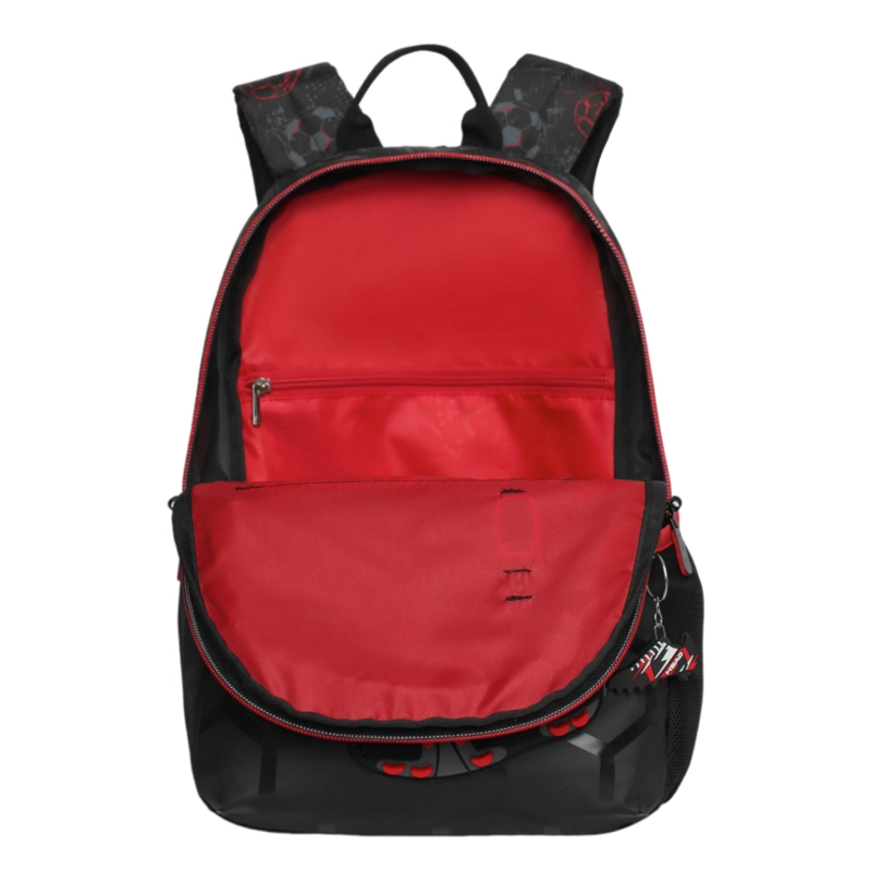 MOCHILA INFANTIL NIÑO BIONICA FUTBOL NEGRO HEAD - 4