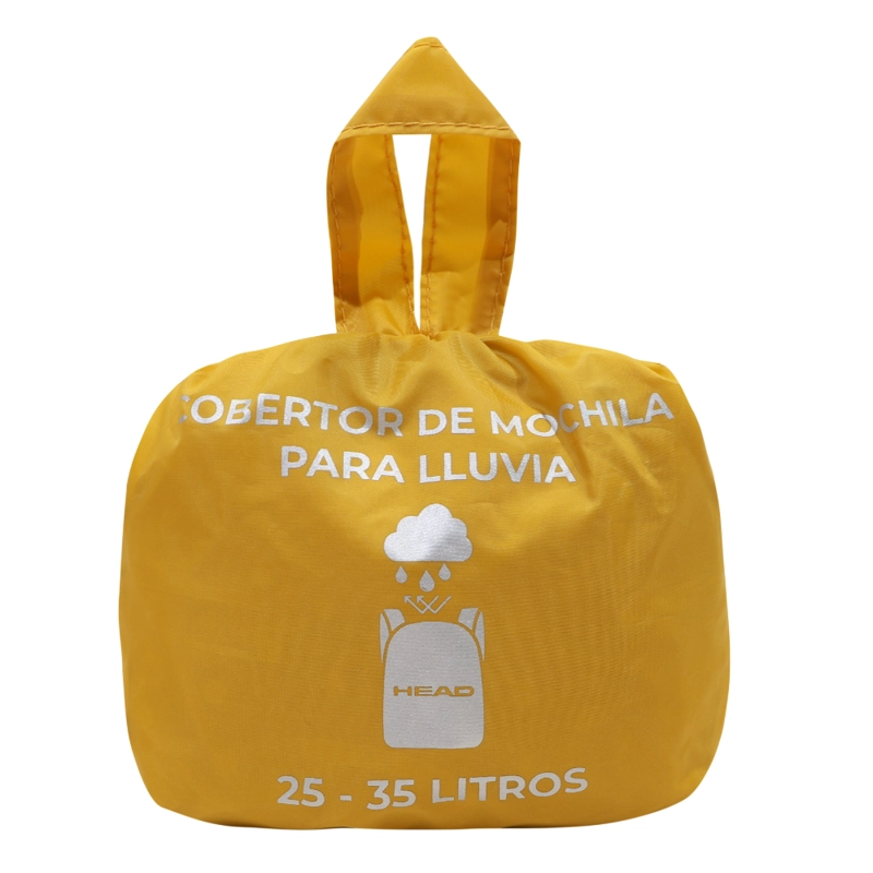 COBERTOR LLUVIA REFLECTANTE CUBRE MOCHILA RAIN AMARILLO HEAD - 4