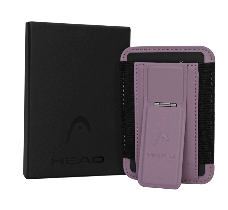 BILLETERA TARJETERO MAGNE TICO MAGSAFE CAYMAN MALVA HEAD - 1