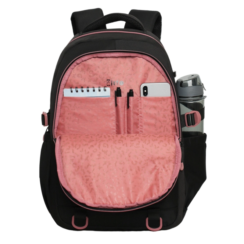 MOCHILA MUJER UTOPIA SPORT NEGRO ROSADO HEAD - 4