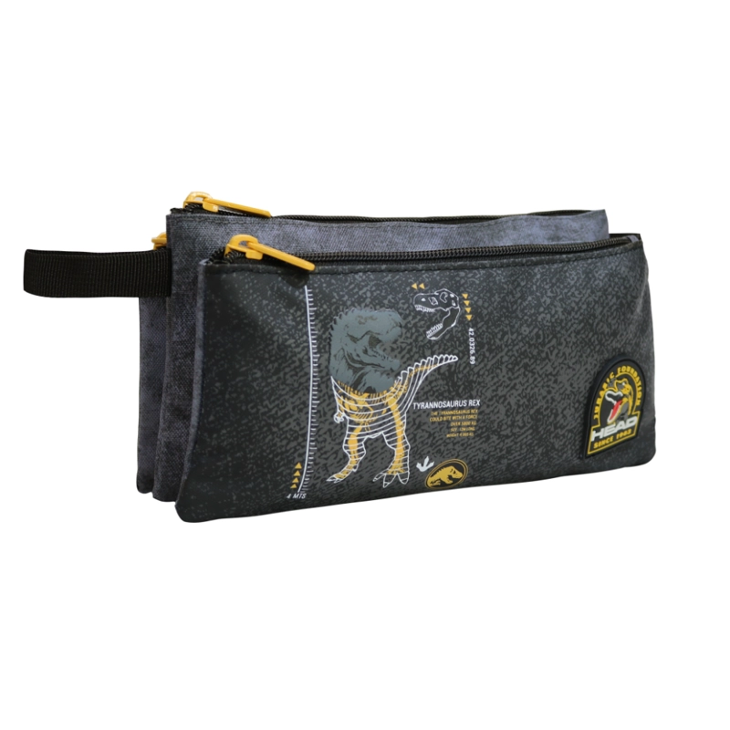 ESTUCHE INFANTIL NIÑO CELERIO DINO GRIS HEAD - 1