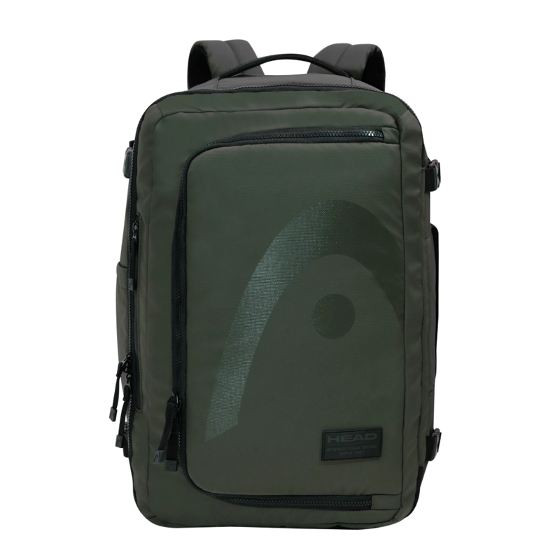 MOCHILA DE VIAJE AROUND REVERSE VERDE MILITAR CALIDAD HEAD - 2
