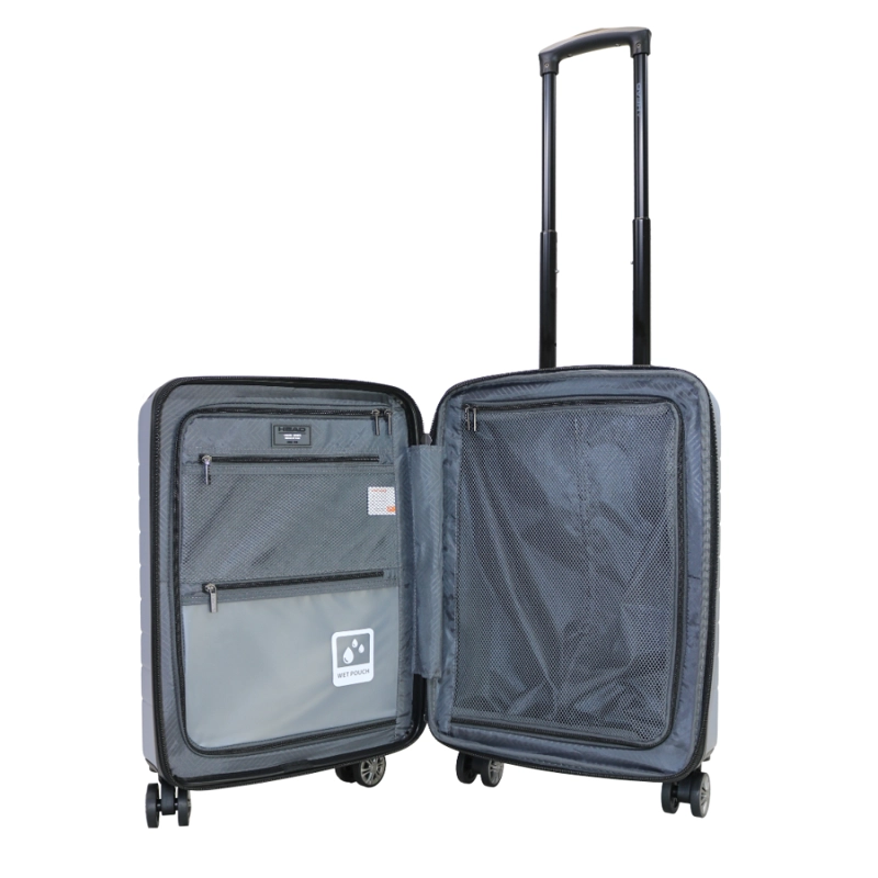 MALETA CABINA AMSTERDAM S 10 KILOS EXPANDIBLE PLATA HEAD - 3