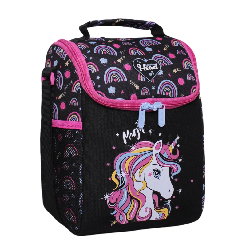 LONCHERA TE RMICA GREENLAND UNICORNIO ARCOIRIS NEGRO HEAD - 1