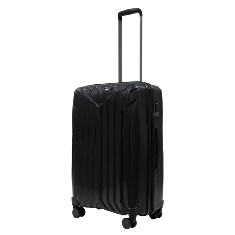 MALETA ARUBA M EXPANDIBLE TSA NEGRO ANTIRAYADO HEAD - 1