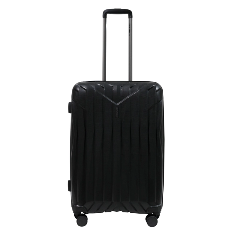 MALETA ARUBA M EXPANDIBLE TSA NEGRO ANTIRAYADO HEAD - 2