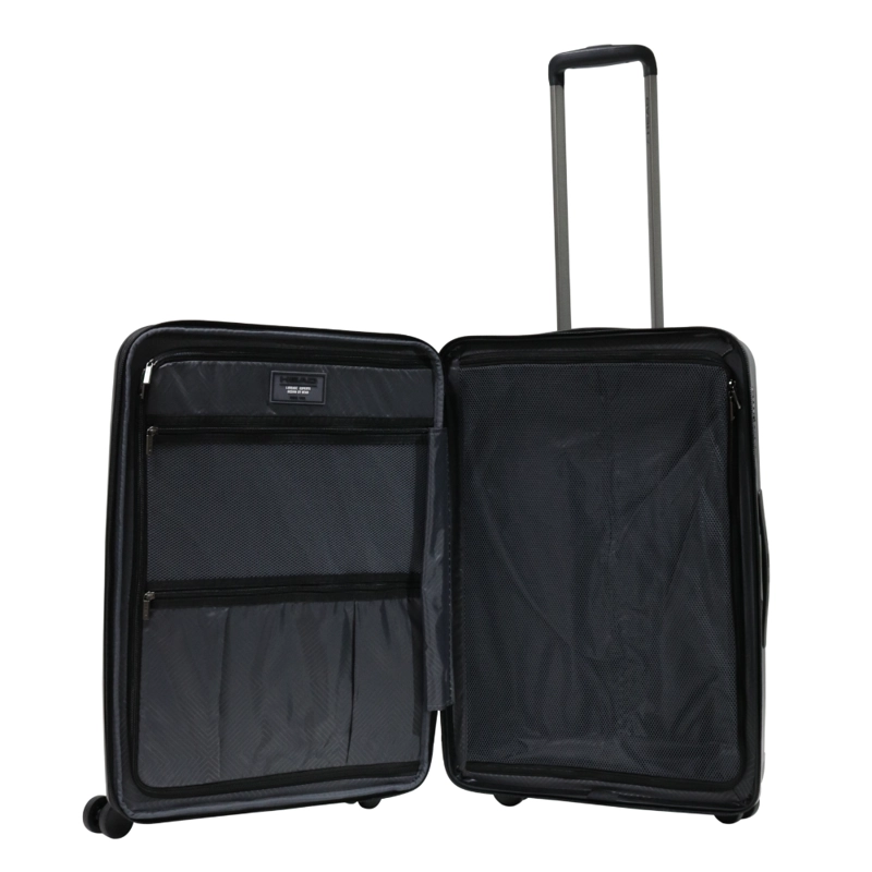 MALETA ARUBA M EXPANDIBLE TSA NEGRO ANTIRAYADO HEAD - 3
