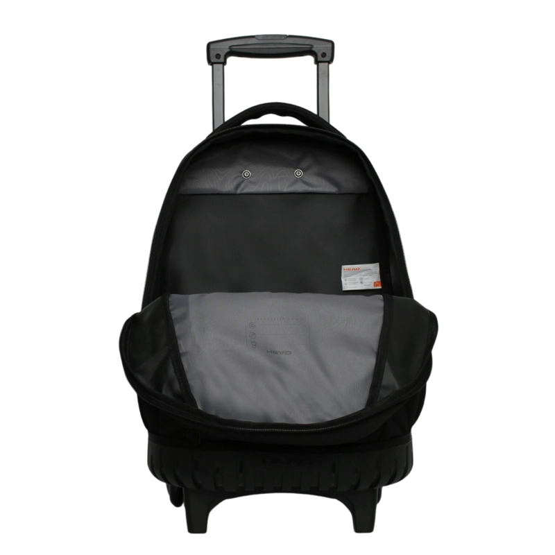 MOCHILA CON RUEDAS INFANTIL NEW KODIAC NEGRO HEAD - 2