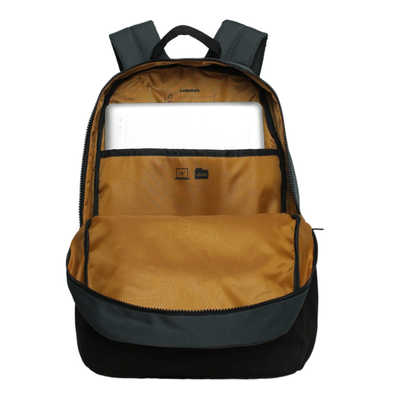 MOCHILA COMPACTA ESCAPE DARK PETROLEO HEAD - 3