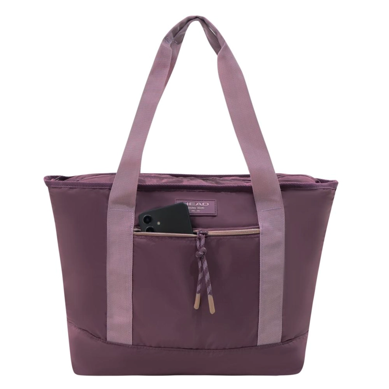 BOLSO CARTERA TOTE STAR DARK MALVA HEAD - 5