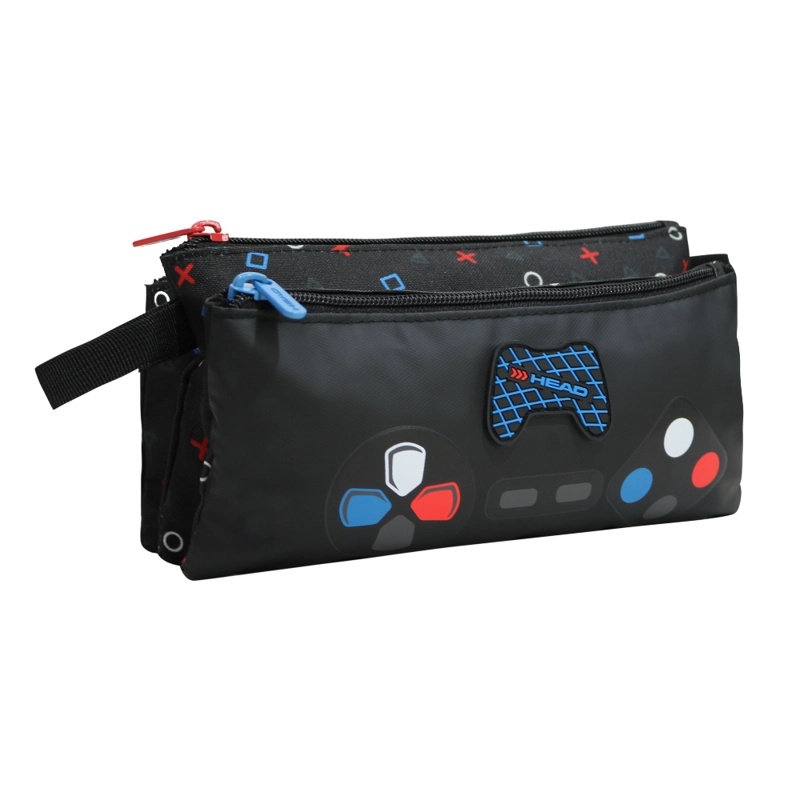 ESTUCHE INFANTIL NIÑO CELERIO GAMER NEGRO HEAD - 1