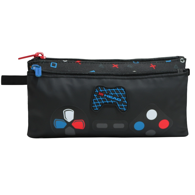 ESTUCHE INFANTIL NIÑO CELERIO GAMER NEGRO HEAD - 2