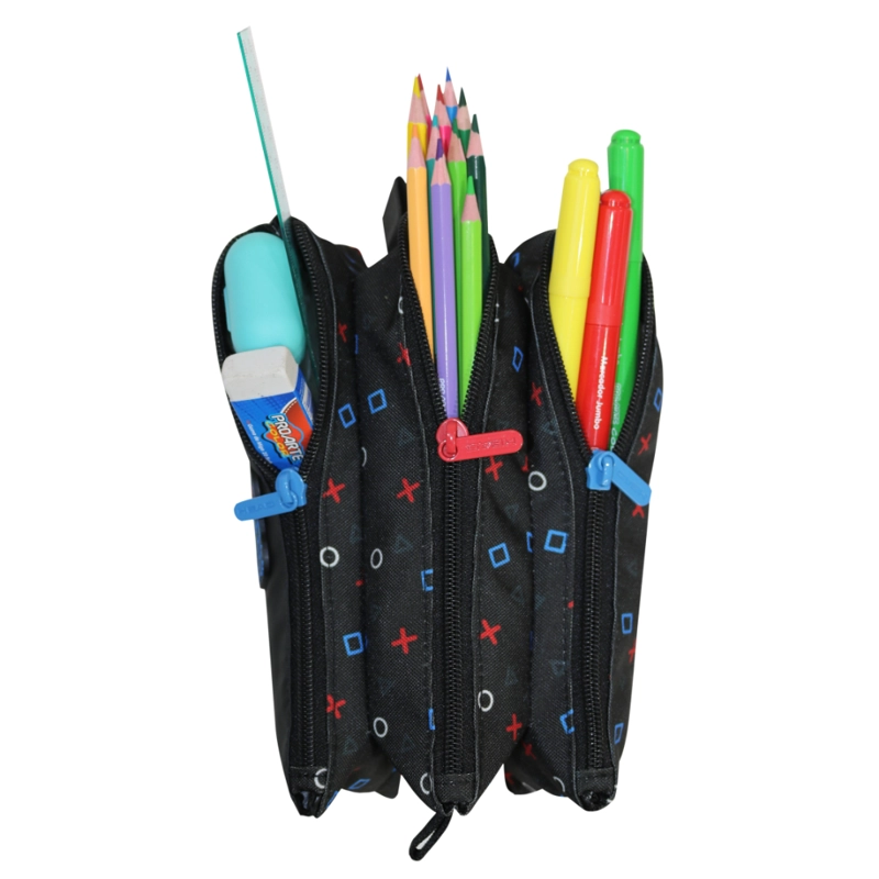 ESTUCHE INFANTIL NIÑO CELERIO GAMER NEGRO HEAD - 3