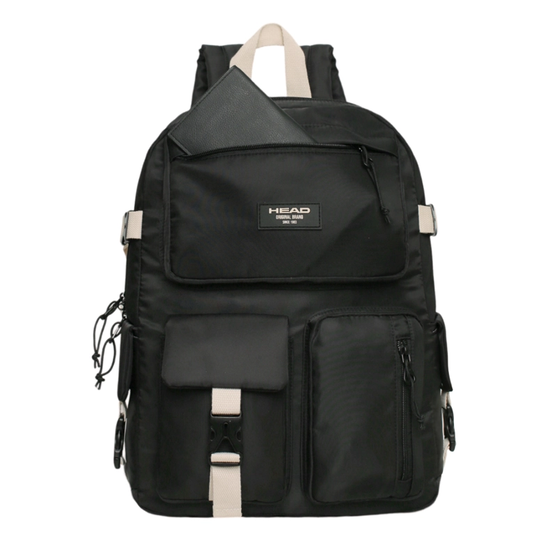MOCHILA MUJER KAWAII ESCALADE NEGRO BLANCO HEAD - 2