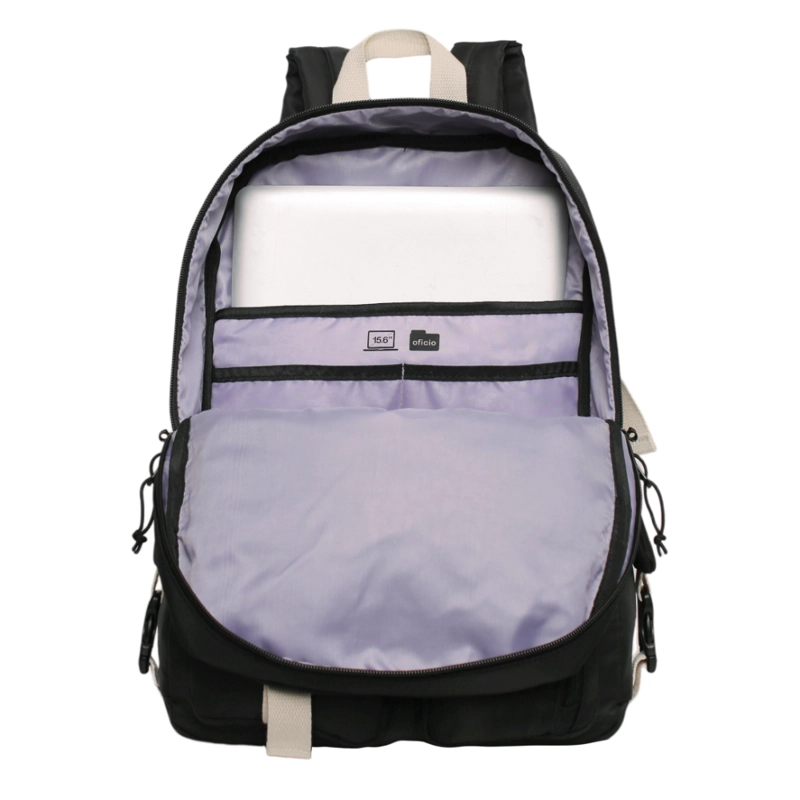 MOCHILA MUJER KAWAII ESCALADE NEGRO BLANCO HEAD - 3