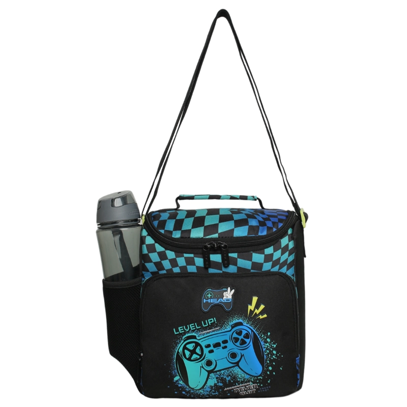 LONCHERA INFANTIL HOMBRE FREEZE KIDS CHESS GAMER NEGRO HEAD - 4