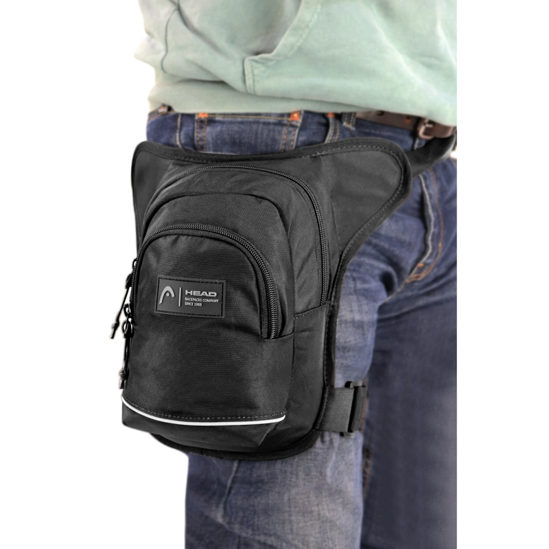 BOLSO MUSLERA BANANO RIDE NEGRO HEAD - 6
