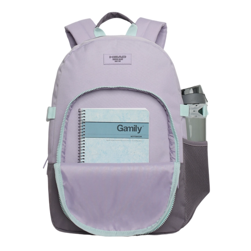 MOCHILA COMPACTA MUJER DIVA BLOCK LILA HEAD - 2