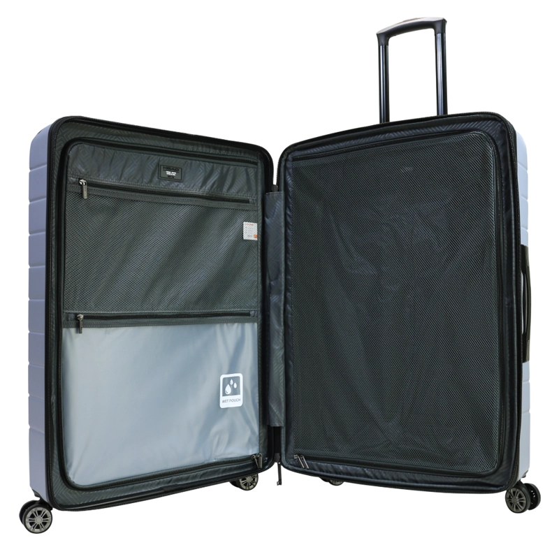 MALETA VIAJE AMSTERDAM L 23 KILOS EXPANDIBLE PLATA HEAD - 3