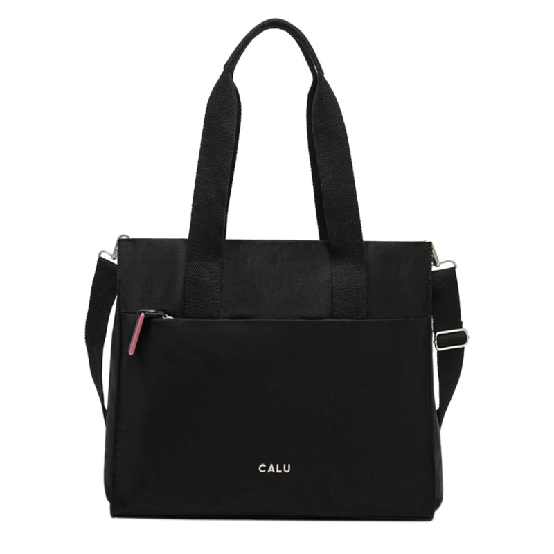 CARTERA TOTE PORTA LAPTOP 14' AUGUSTA NEGRO CALU - 2