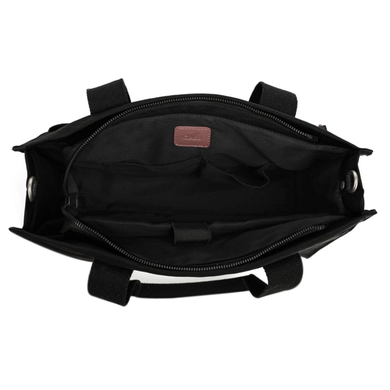 CARTERA TOTE PORTA LAPTOP 14' AUGUSTA NEGRO CALU - 4